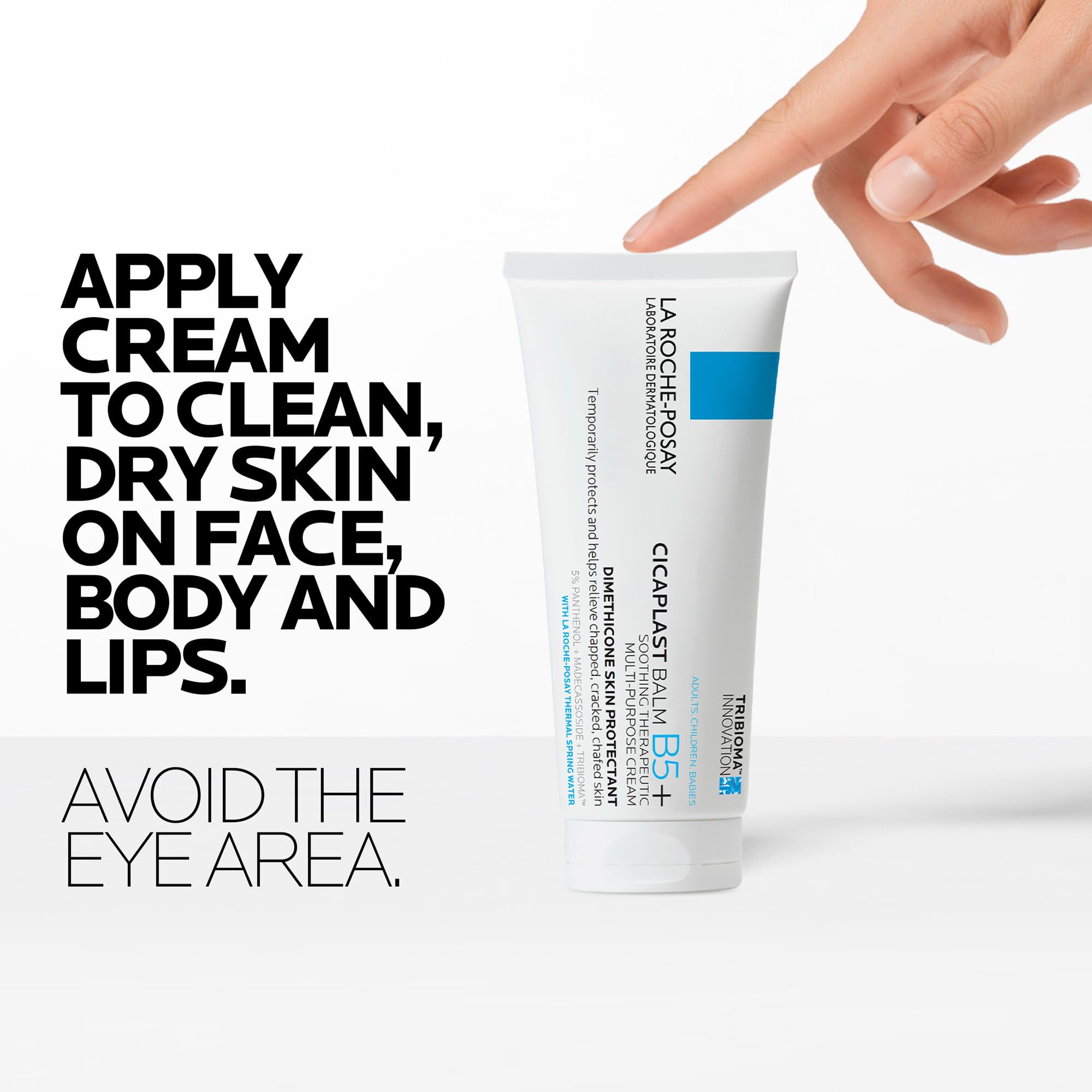 La Roche-Posay Cicaplast Balm B5+ Soothing Therapeutic Multi-Purpose Cream, 3.38 fl. oz., , large