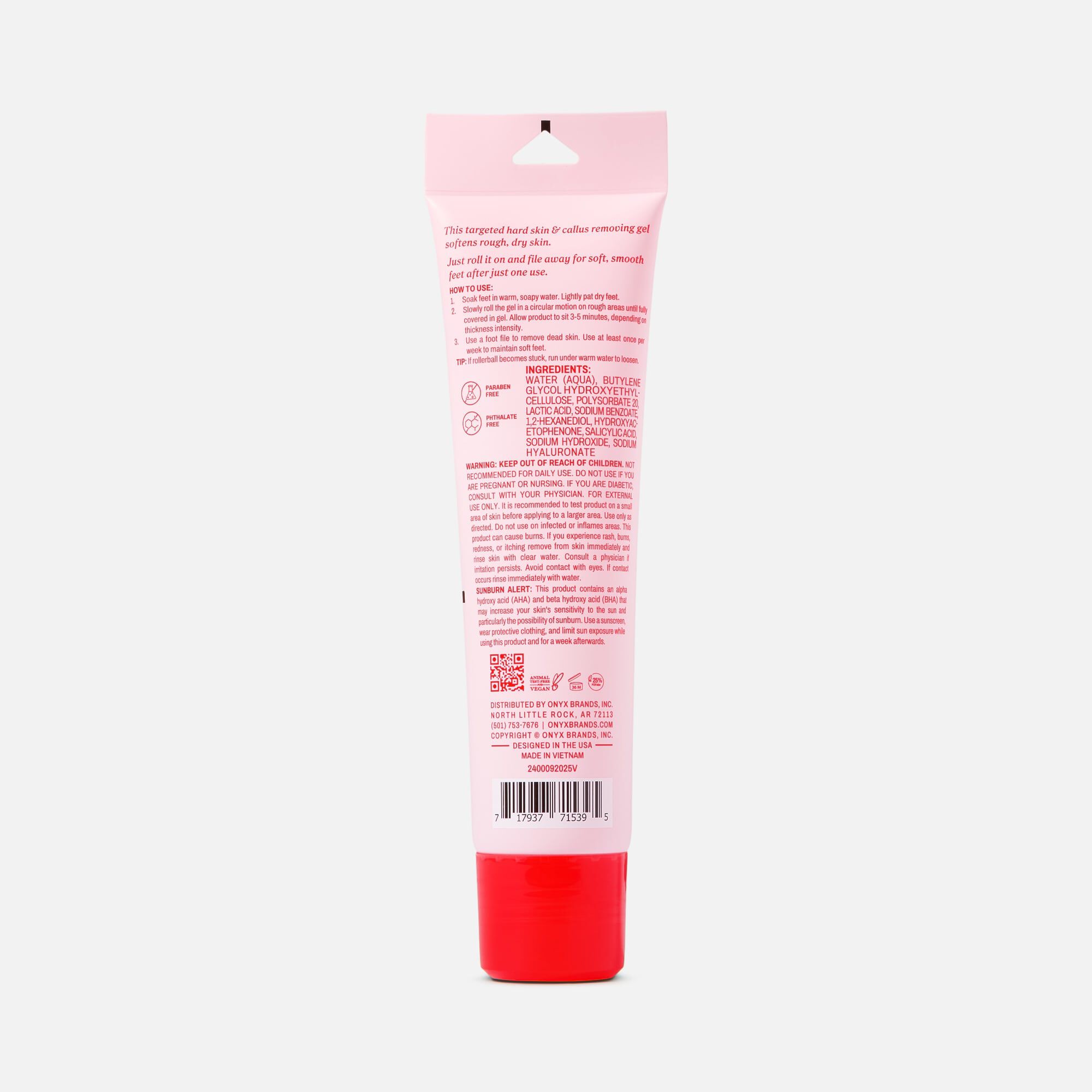 ONYX Professional Callus Care Callus & Corn Peeling Gel, , large