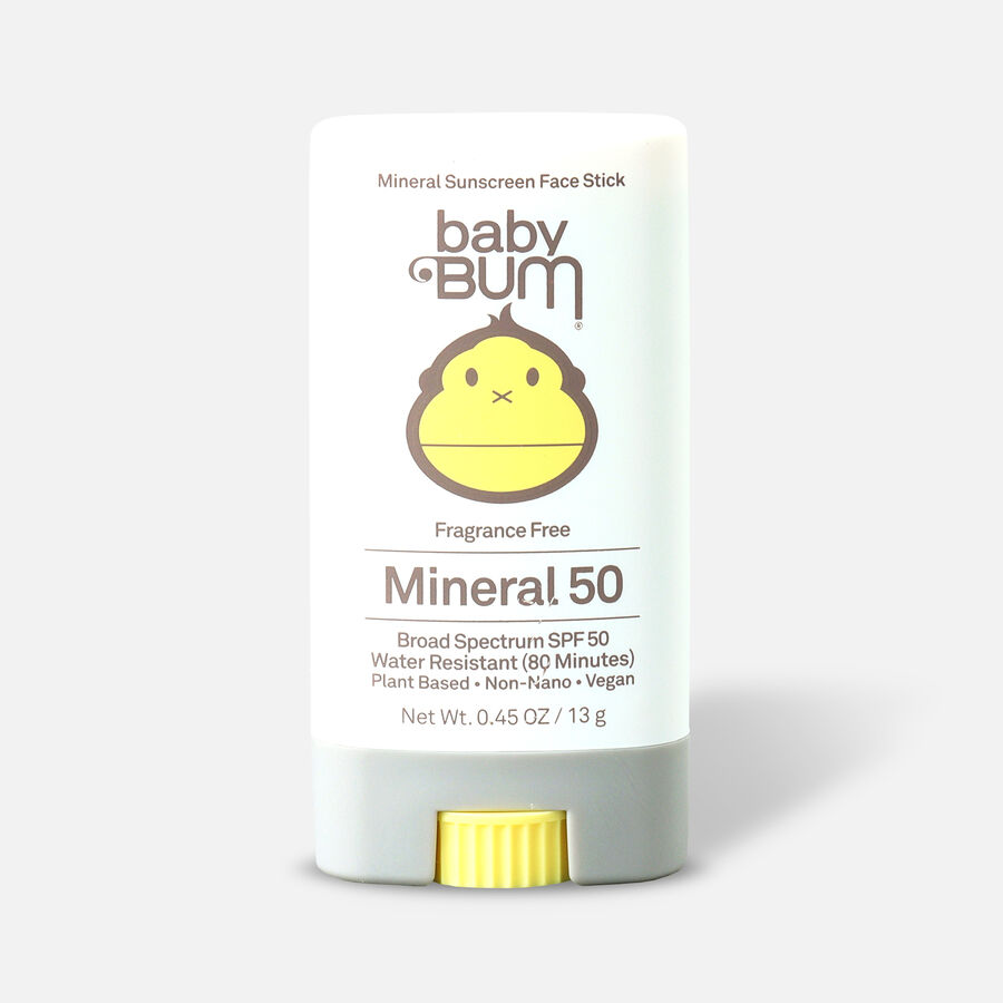 Baby Bum SPF 50 Mineral Sunscreen Face Stick, .45 oz., , large image number 2
