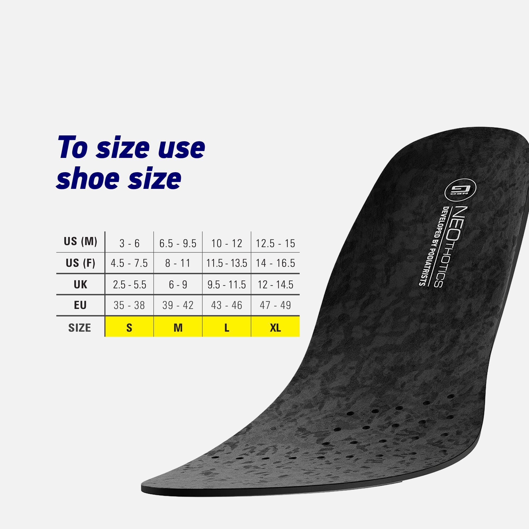 Neo G NeoThotics Pro-Expert Full Length Orthotic Insole, , large