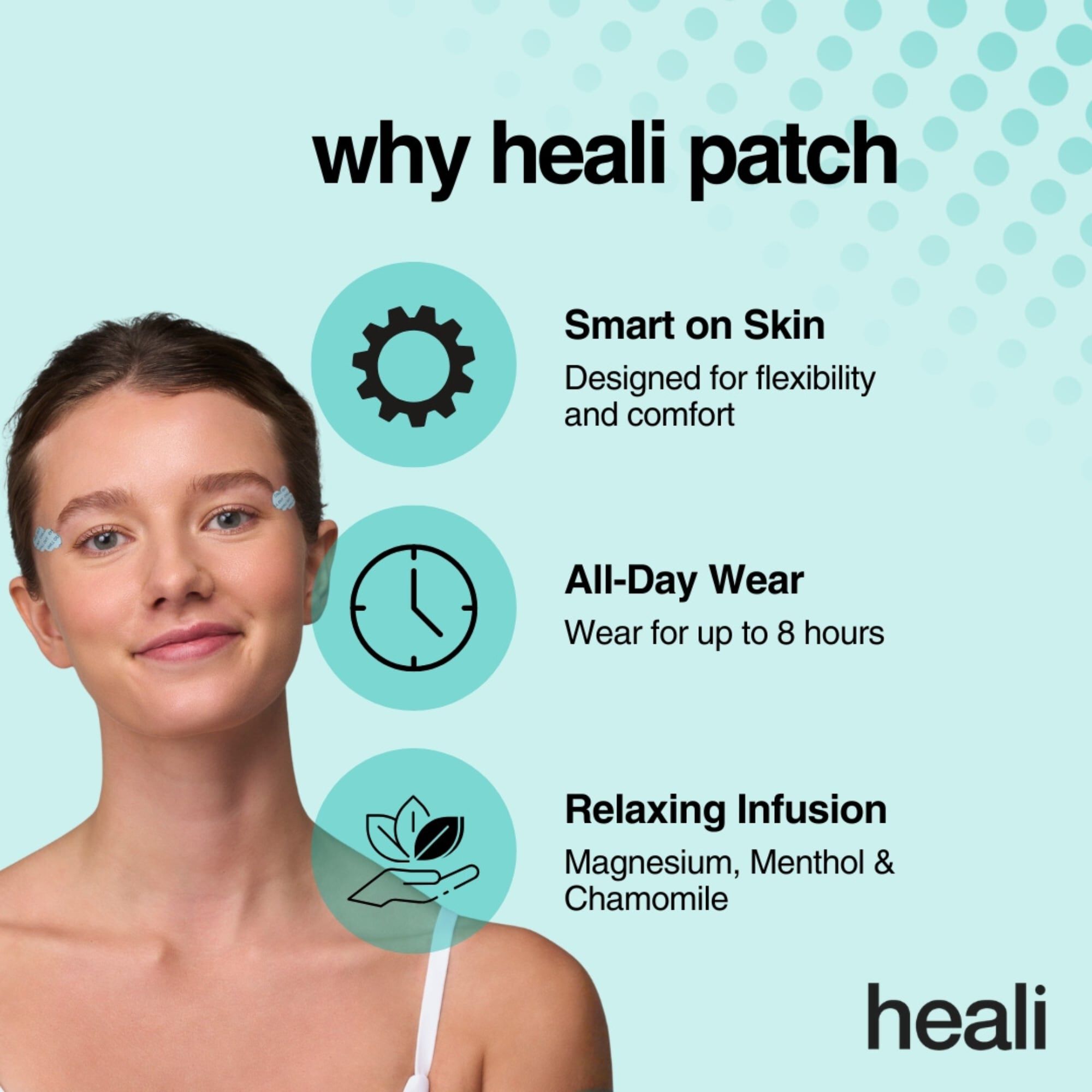 Heali Relax Headache Patch, 12 ct., , large