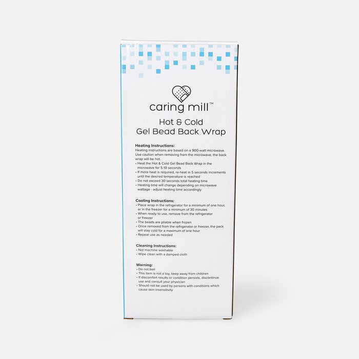 Caring Mill™ Gel Bead Back Wrap, , large