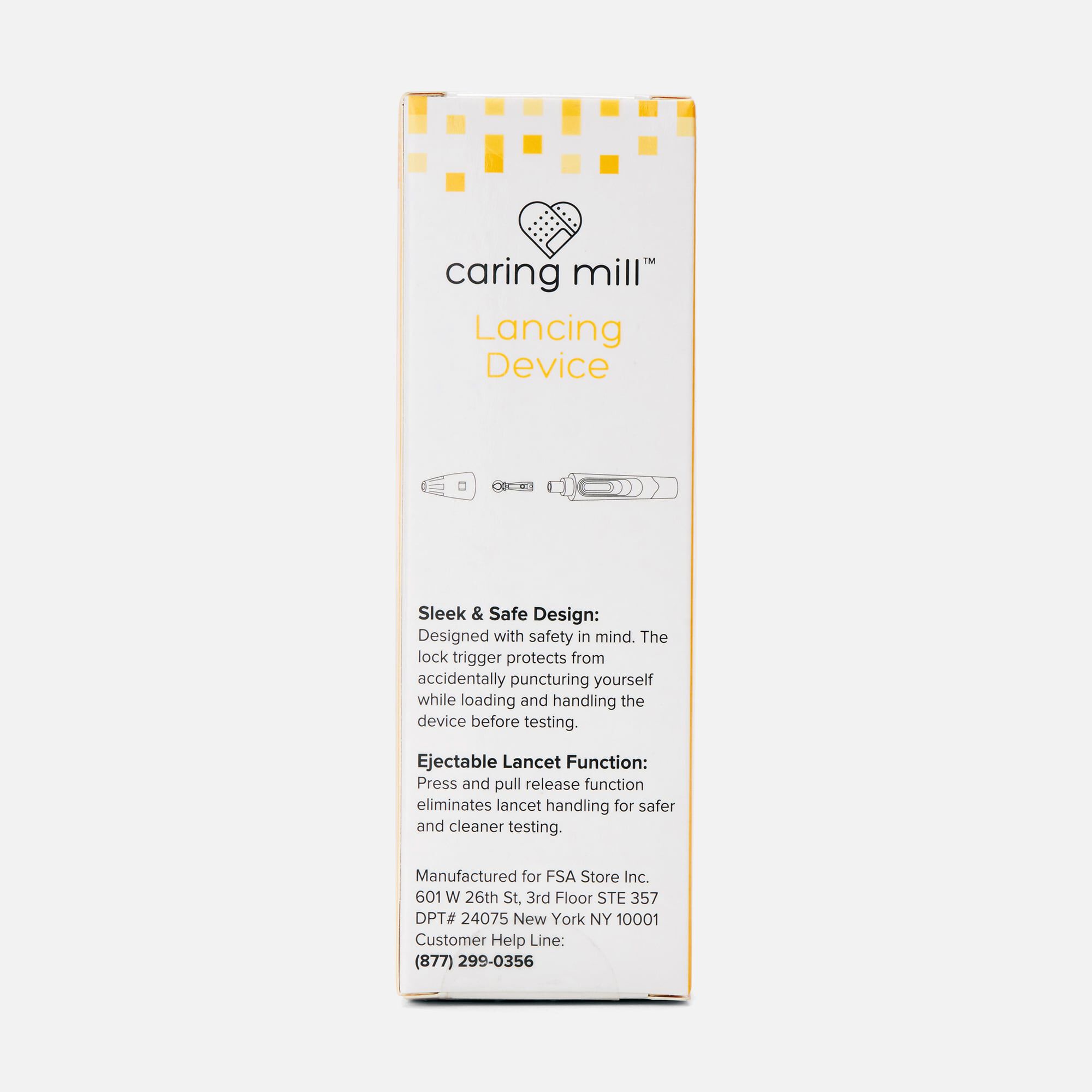 Caring Mill™ Lancing Device, , large