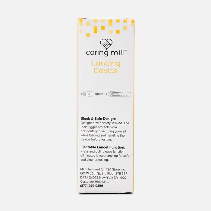 Caring Mill™ Lancing Device, , large