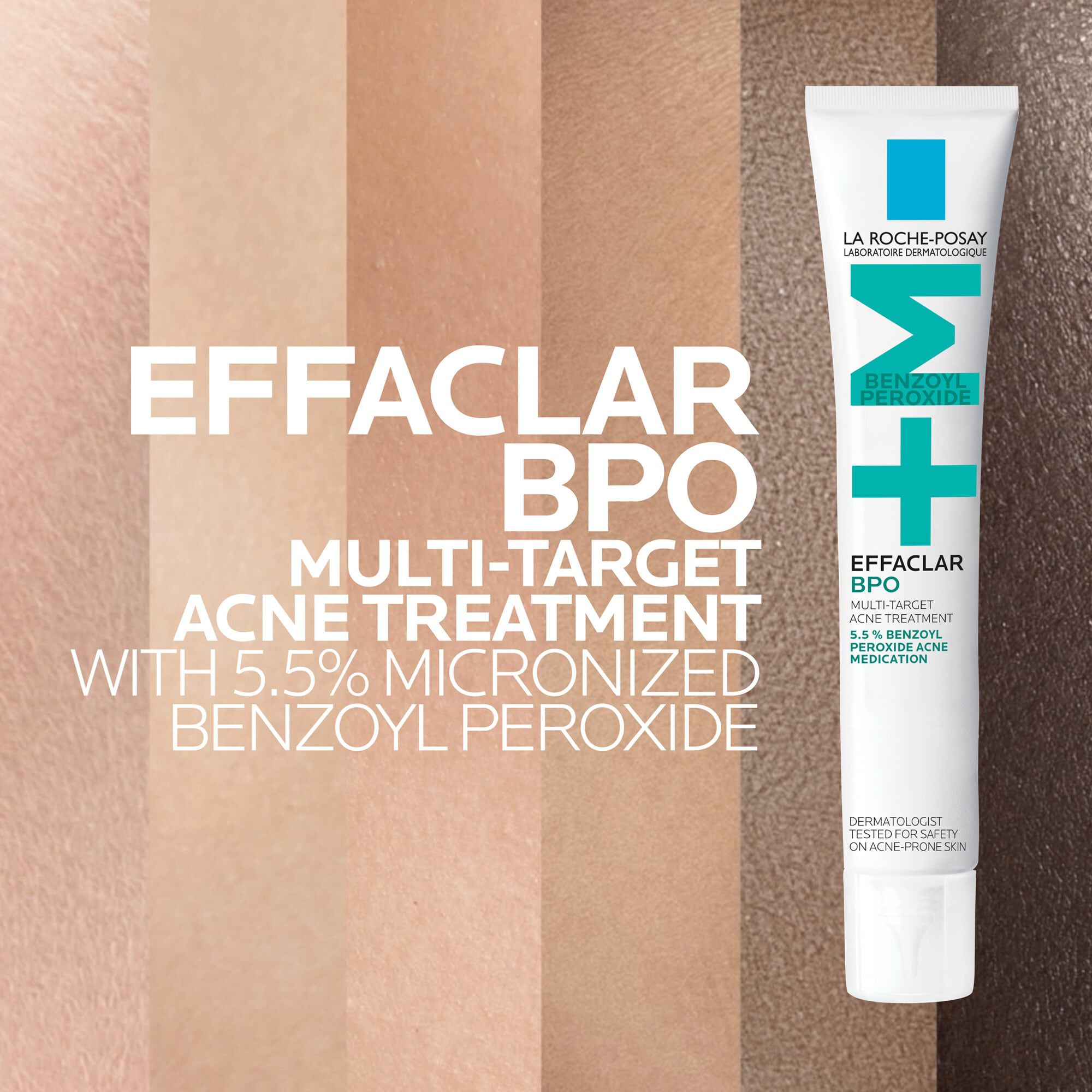 La Roche-Posay Effaclar BPO Multi-Target Acne Treatment, 0.67 fl. oz., , large