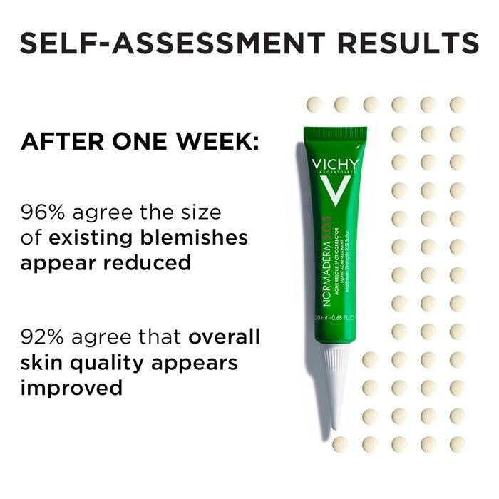 Vichy Normaderm S.O.S Acne Rescue Spot Corrector, .68 oz., , large