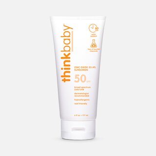 thinkbaby SPF 50 Sunscreen, 6 fl oz.