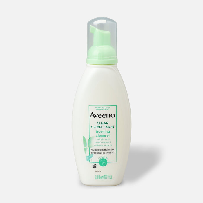 Aveeno Clear Complexion Foaming Cleanser, 6 oz., , large