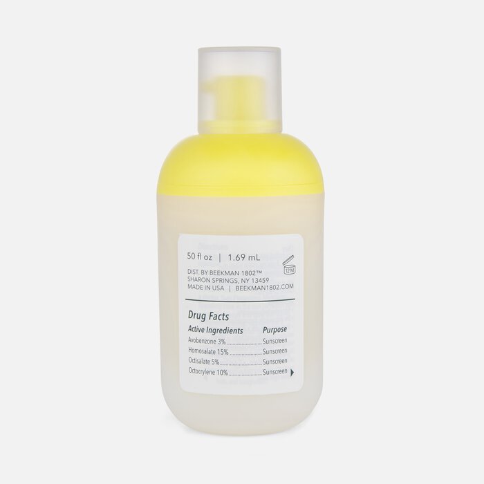 Beekman 1802 Solar Milk Clear SPF 50 PA++++ Sunscreen Gel for Face, 1.69 fl oz., , large