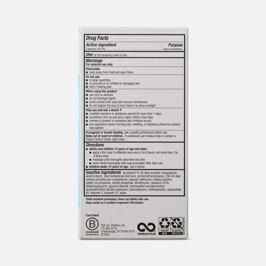 Icy Hot Max With Lidocaine, Roll-On, 2.5 oz., , large image number 1