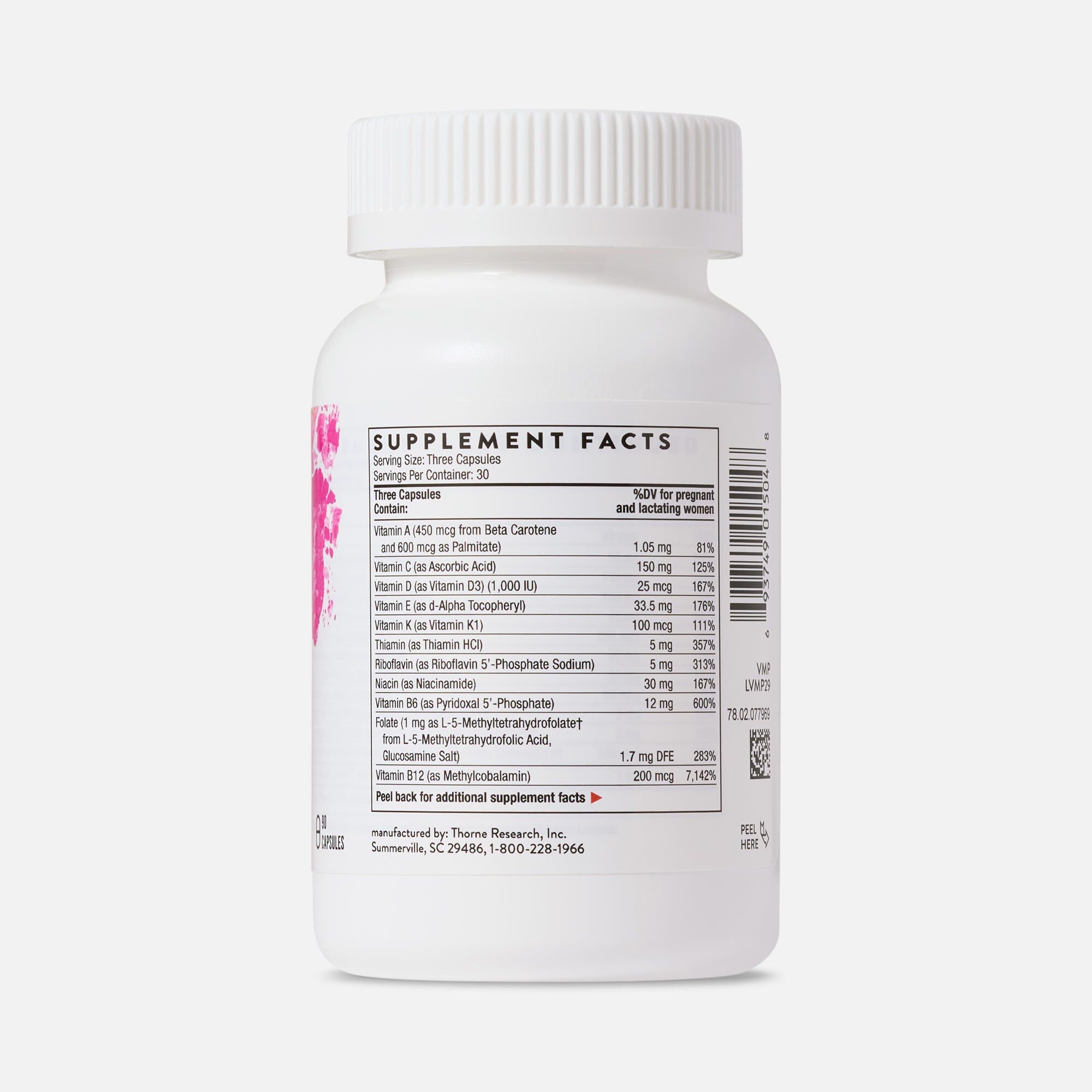 Thorne Basic Prenatal Capsules, 90 ct., , large