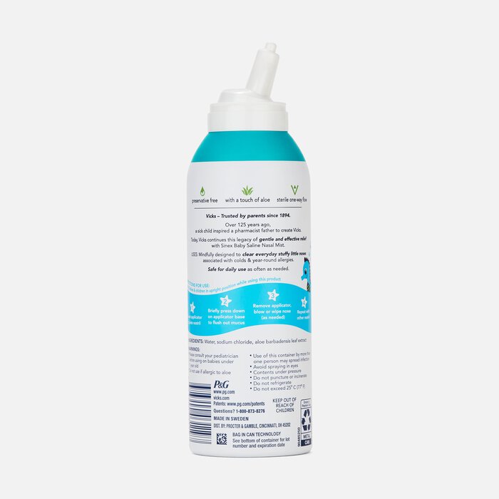 VICKS Sinex Baby Saline Nasal Spray, 5 oz., , large