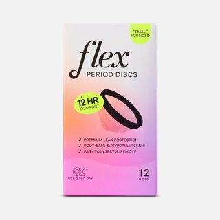 FLEX Menstrual Discs, 12 ct.