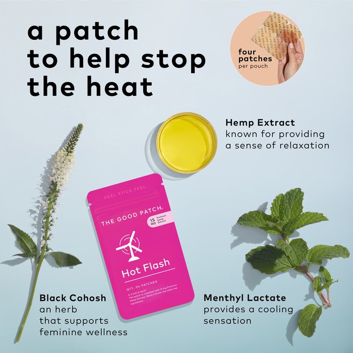 The Good Patch® Hot Flash - Wellness Patch, 4 ct., , large