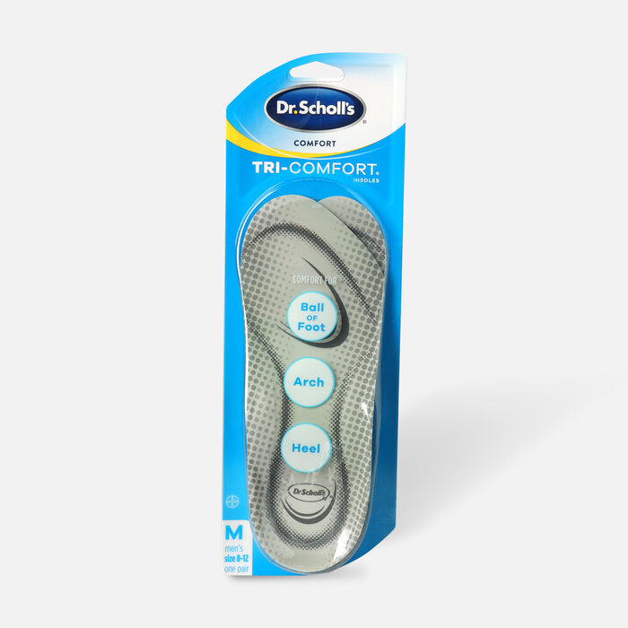 Dr. Scholl's Comfort Tri-Comfort Insoles for Men - Size (8-12), , large