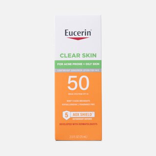 Eucerin Clear Skin SPF 50 Face Lotion, 2.5oz