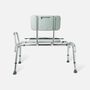 DMI&reg; Sliding Transfer Bench Shower Chair with Cut-Out Seat, , large image number 1