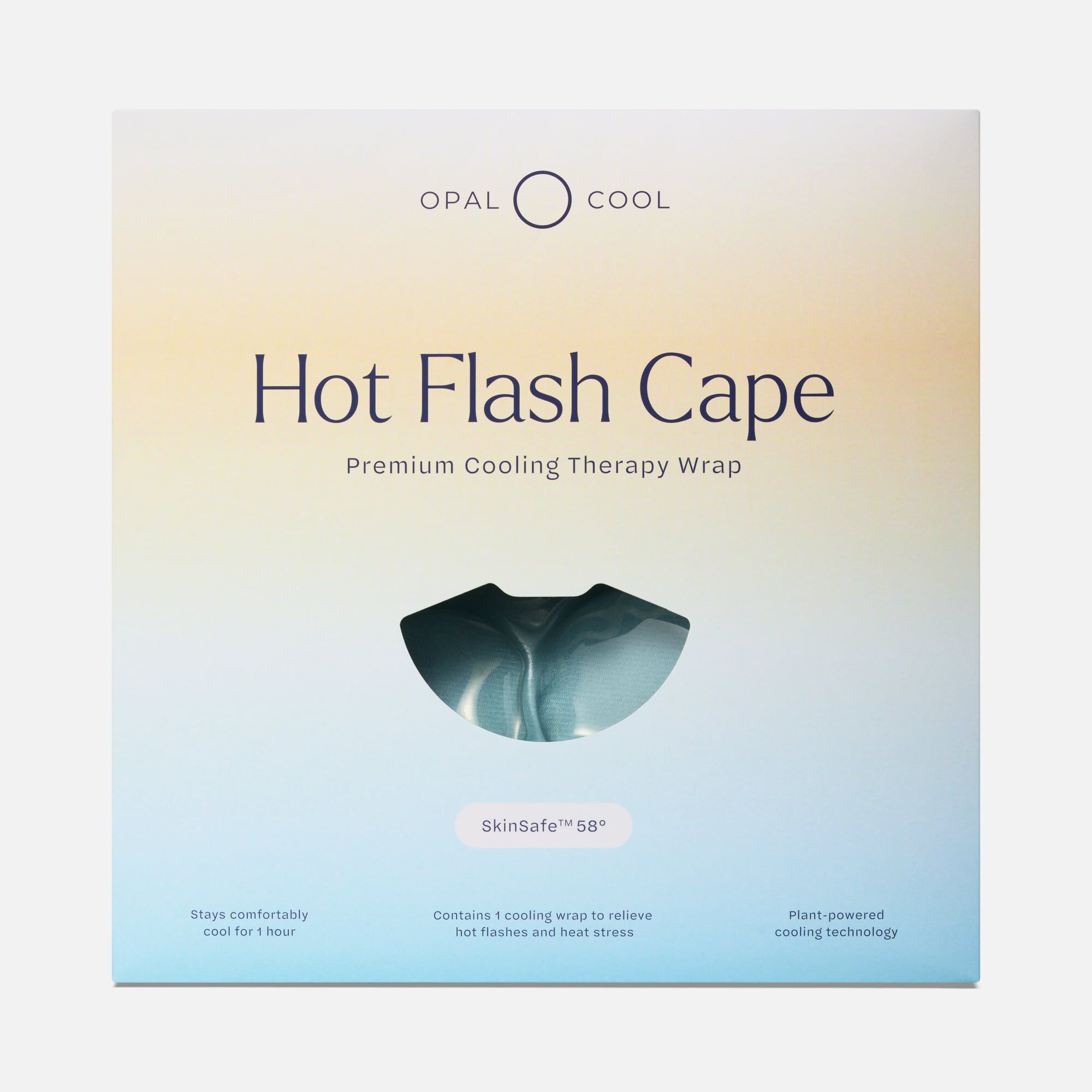 Opal Cool Wrap, Hot Flash Cape