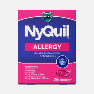 Vicks® NyQuil™ Allergy Nighttime LiquiCaps™, 24 ct.