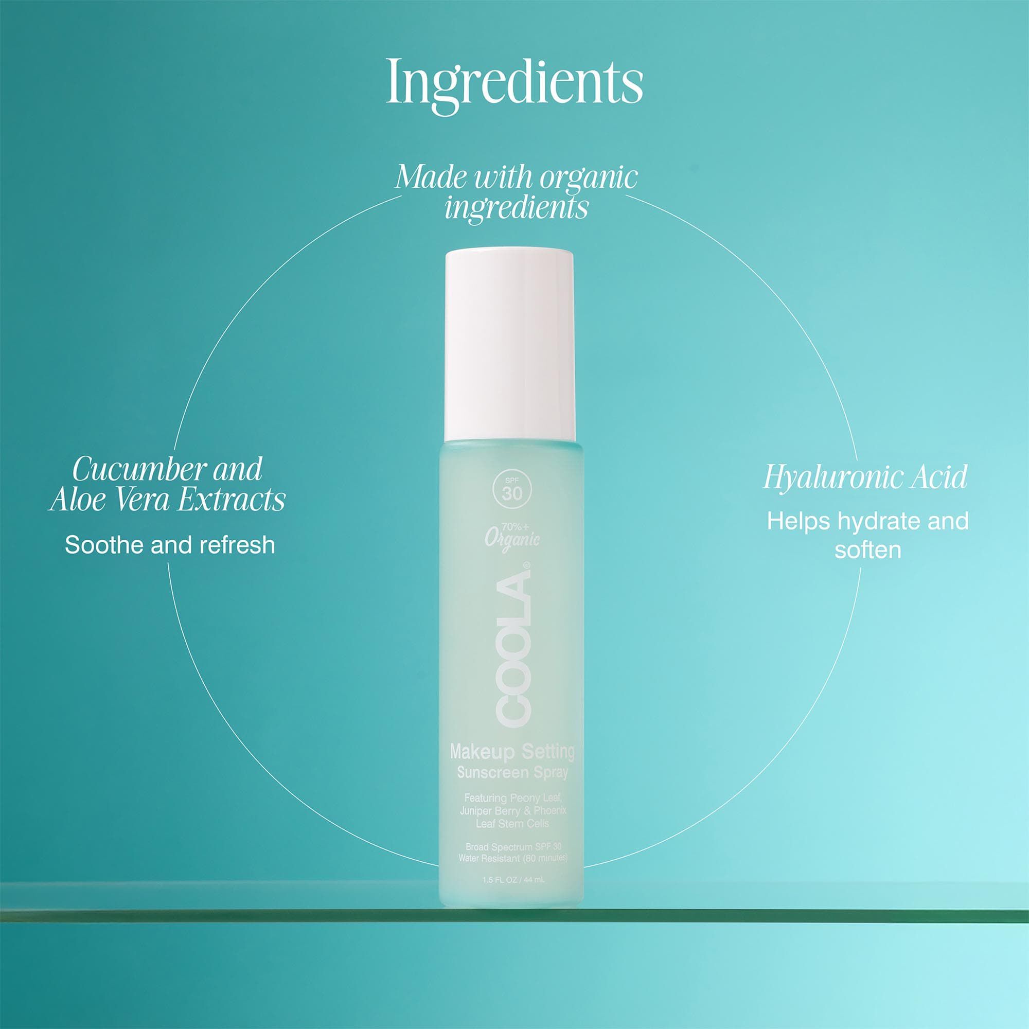 COOLA Setting Sunscreen Spray, SPF 30, , large