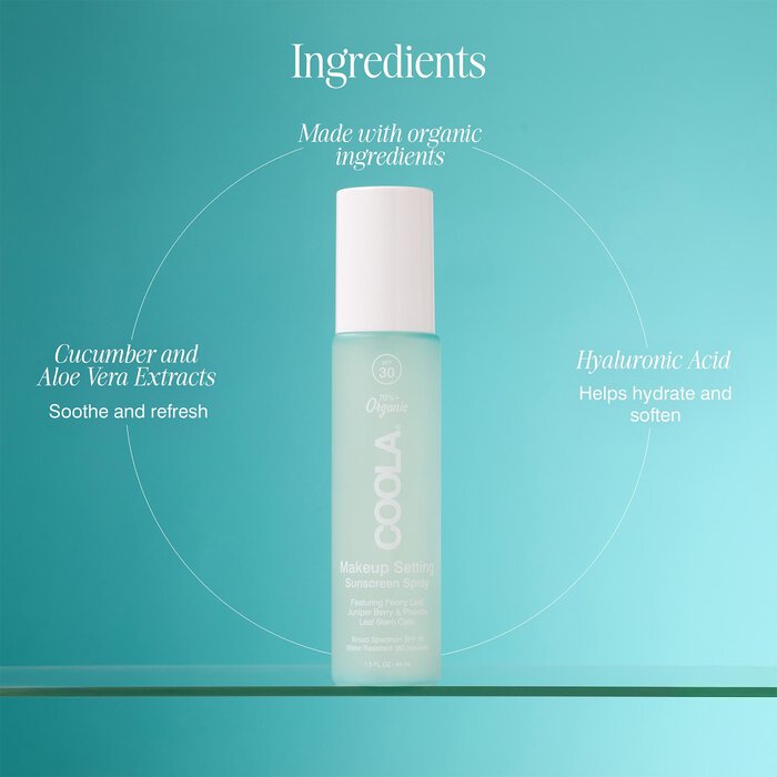 COOLA Setting Sunscreen Spray, SPF 30, , large