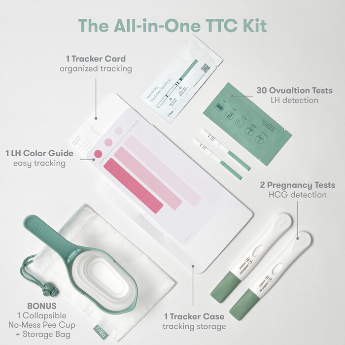 Frida Fertility Ovulation and Pregnancy Test and Track Set, , large