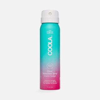 COOLA Classic Body Organic Sunscreen Spray SPF 50 Guava Mango - Travel Size