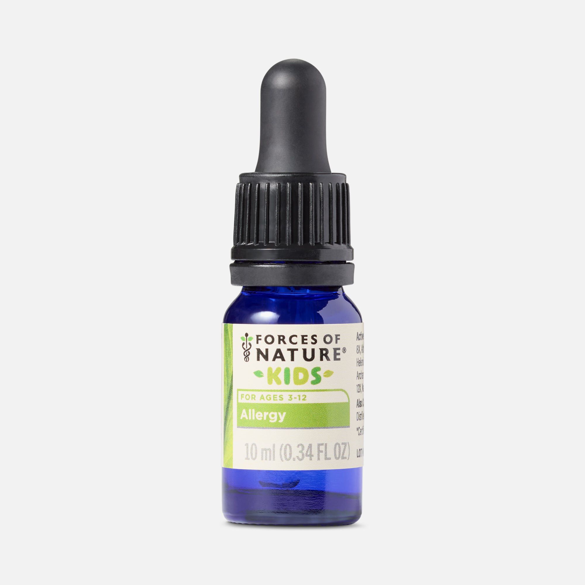 Forces of Nature Allergy Relief for Kids Sublingual Drops, Orange, 10ml, , large
