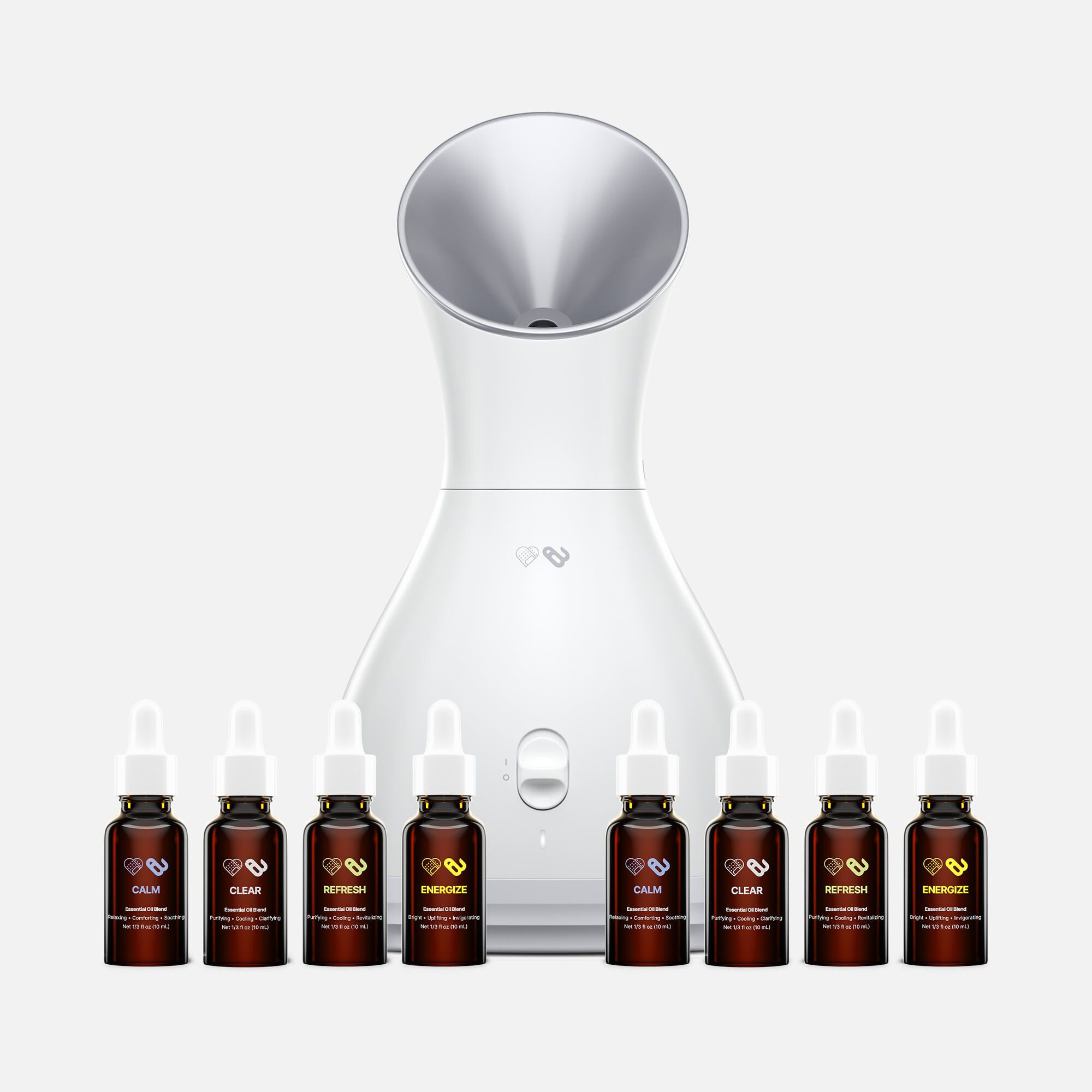 Plume Humidifier Vaporizer Bundle - Caring Mill™ by Aura Bundle, , large