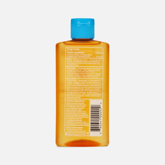 Vacation Chardonnay Oil Sunscreen, SPF 30, 3.4 oz., , large
