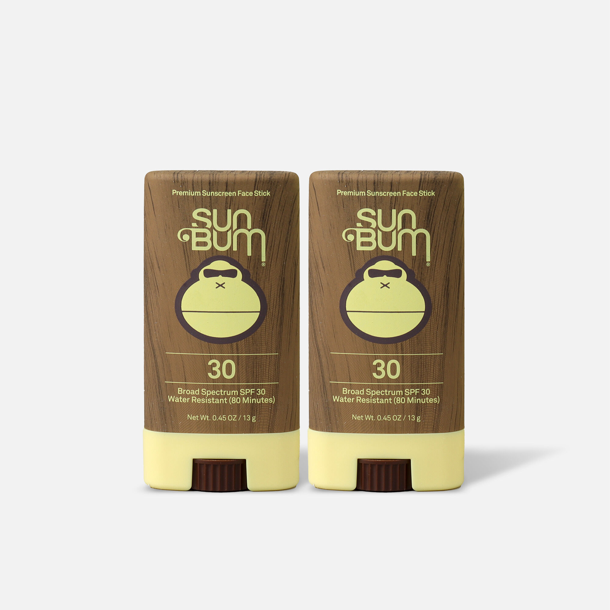 Sun Bum Sunscreen Face Stick, SPF 30, .45 oz. (2-Pack), , large