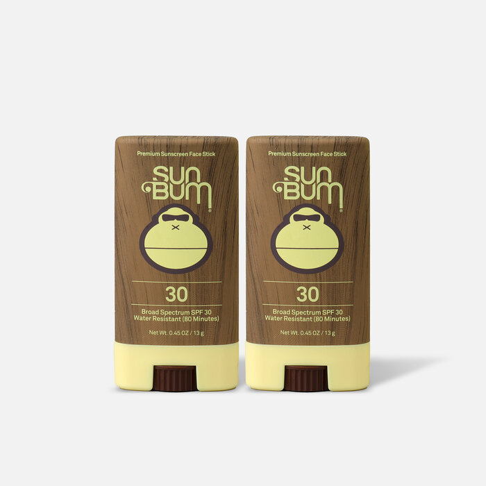 Sun Bum Sunscreen Face Stick, SPF 30, .45 oz. (2-Pack), , large