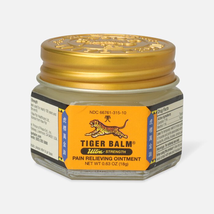 Tiger Balm Ultra Strength Ointment, 18g, .63 oz., , large