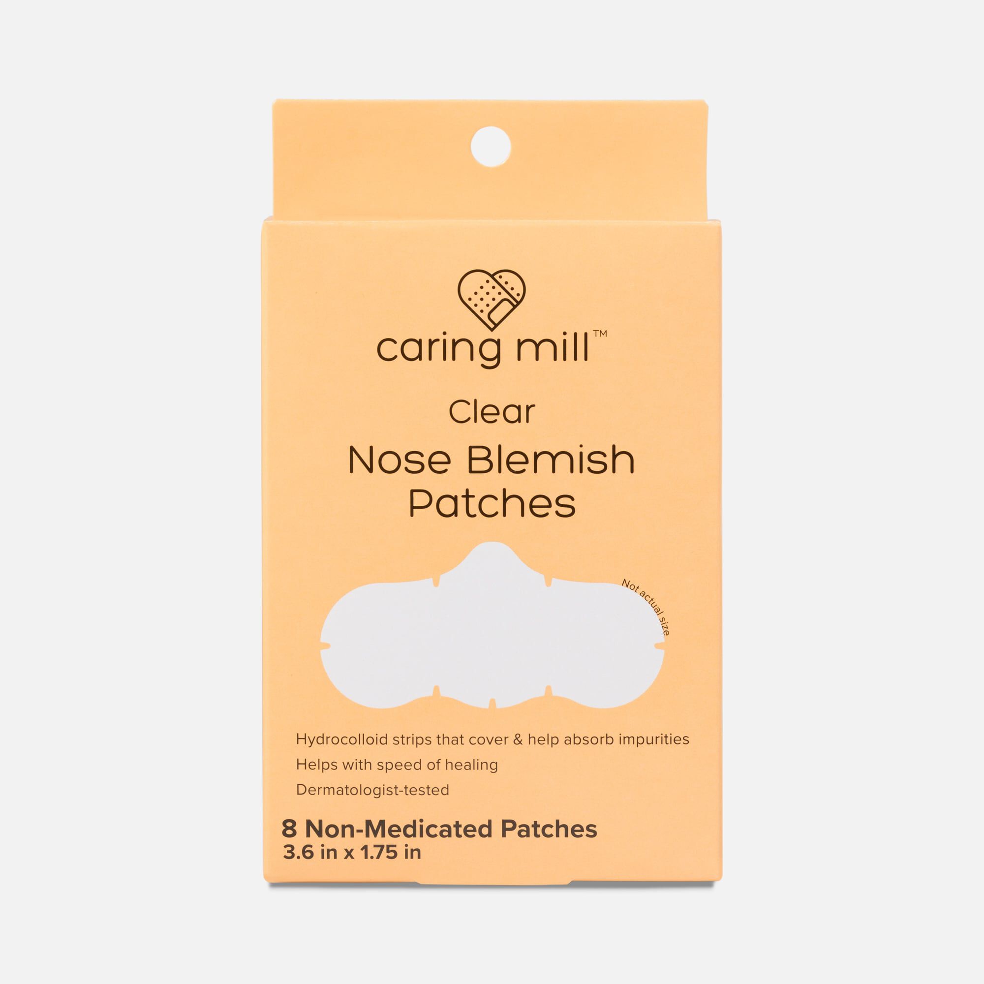 Caring Mill™ Nose Blemish & Clarifying Hydrocolloid Strips, 8 ct, , large