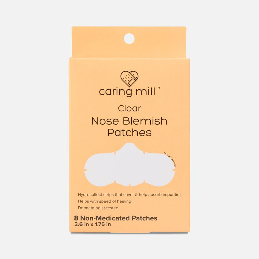 Caring Mill&trade; Nose Blemish & Clarifying Hydrocolloid Strips, 8 ct, , large image number 0