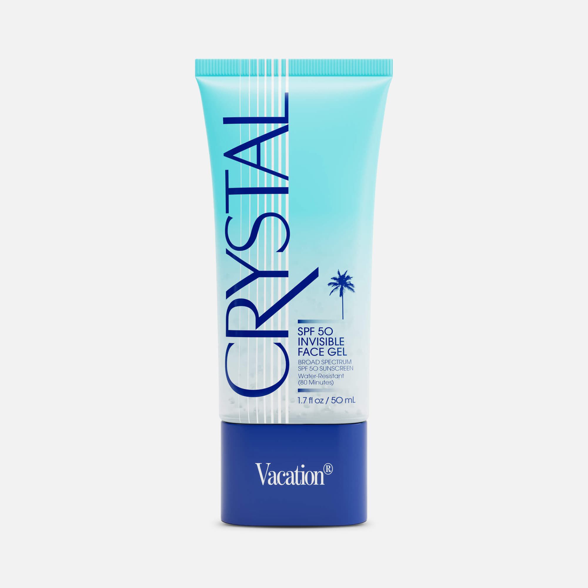 Vacation Crystal SPF 50 Sunscreen Gel, 1.7 fl oz., , large