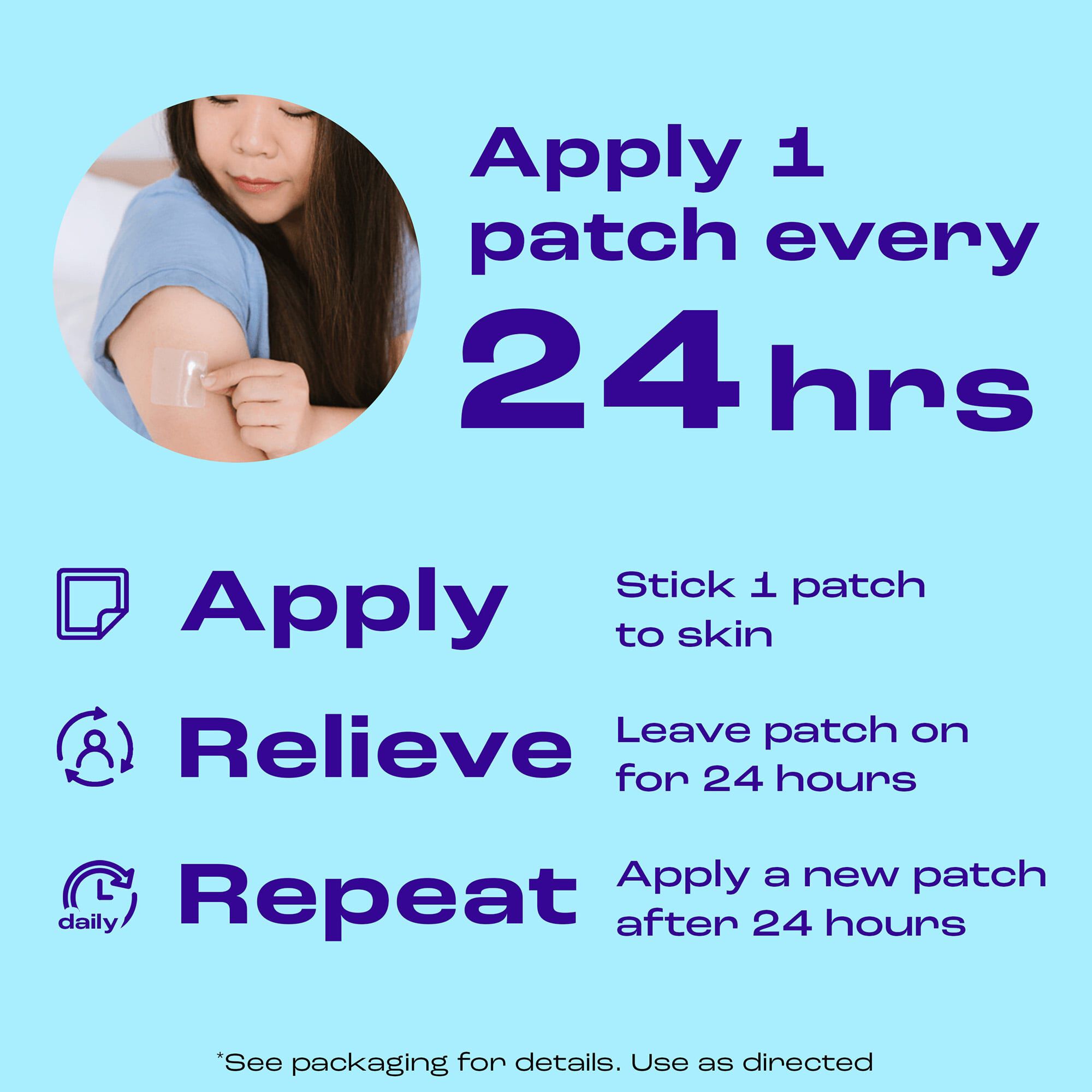 NicoDerm CQ Step 1 Clear Nicotine Patches, 21mg, 14 ct., , large