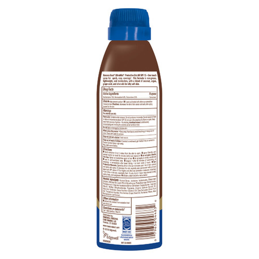 Banana Boat Dry Oil Clear Sunscreen Spray, 6 oz., , large image number 3
