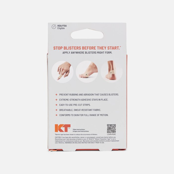 KT Tape Blister Prevention Tape, Beige, Wide, 30 ct., , large