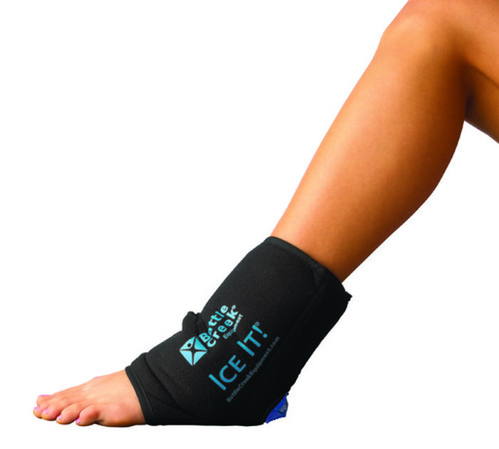 Battle Creek Ice It! ColdCOMFORT Ankle/Elbow/Foot System 10.5" x 13", , large