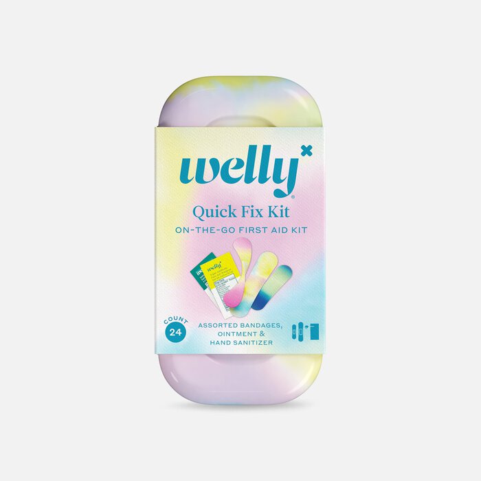 Welly Colorwash Quick Fix Kit First Aid Travel Kit - 24 ct., , large