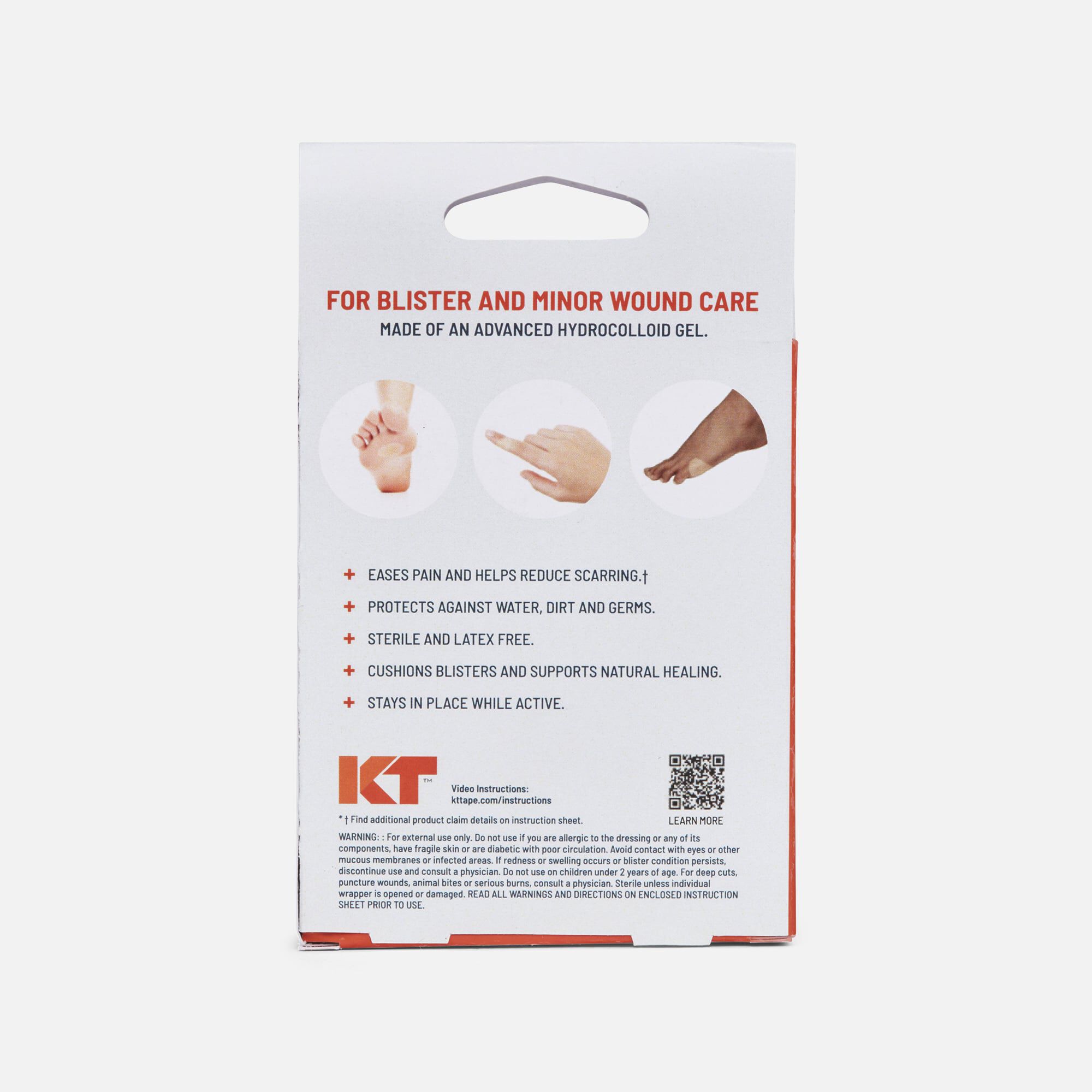KT Tape Blister Treatment Patch, 8 ct., , large