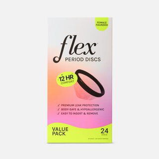 Flex® Disposable Period Discs, 24 ct.