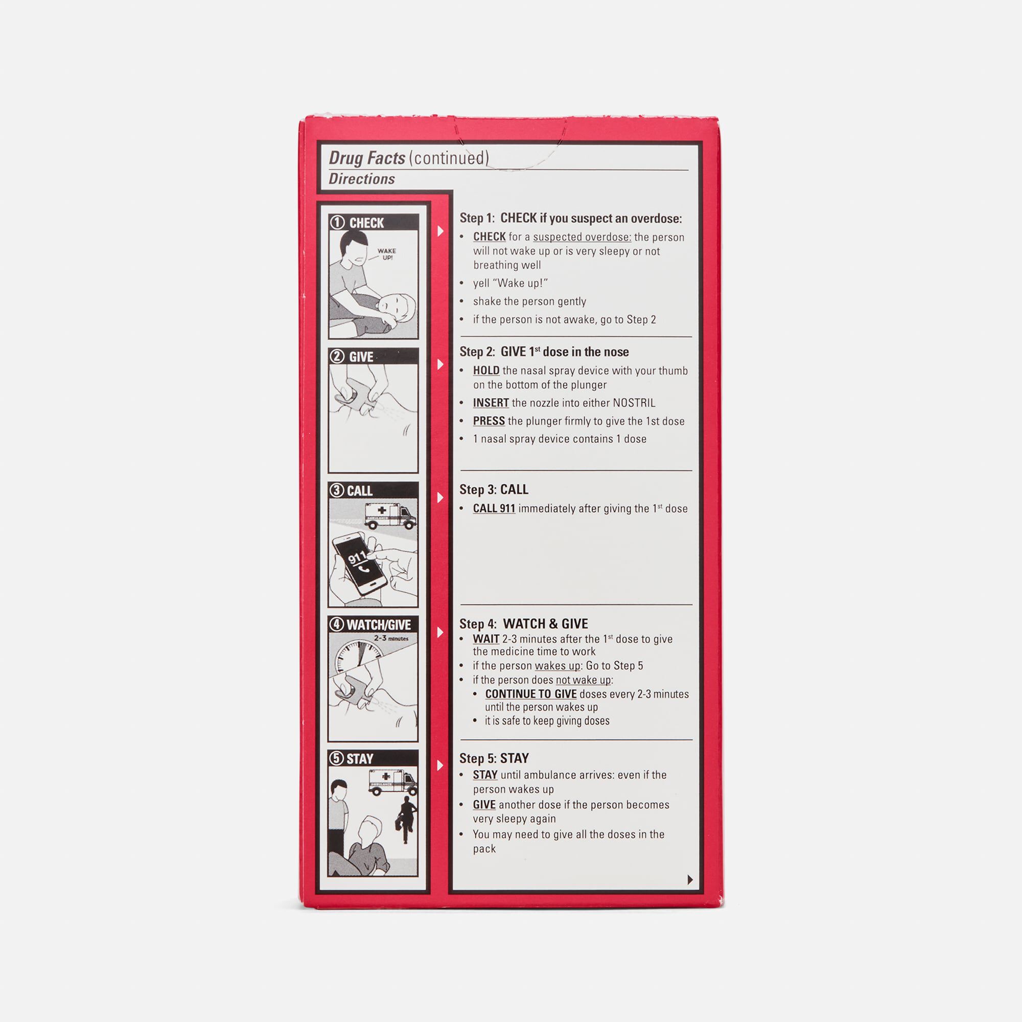 Narcan Naloxone HCI Nasal Spray, 4mg (2-Pack), , large
