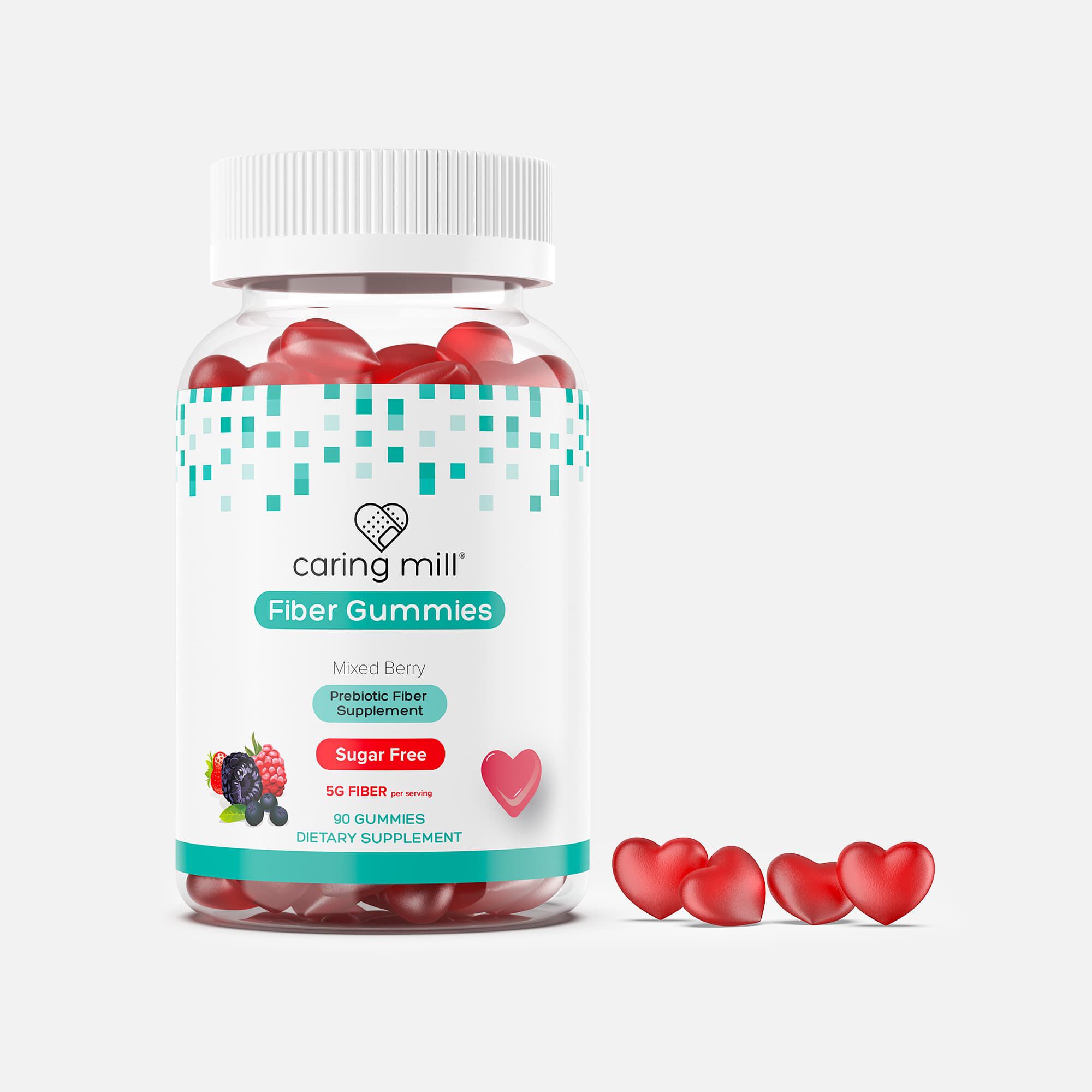 Caring Mill™ Fiber Gummy Vitamins, 90 ct., , large