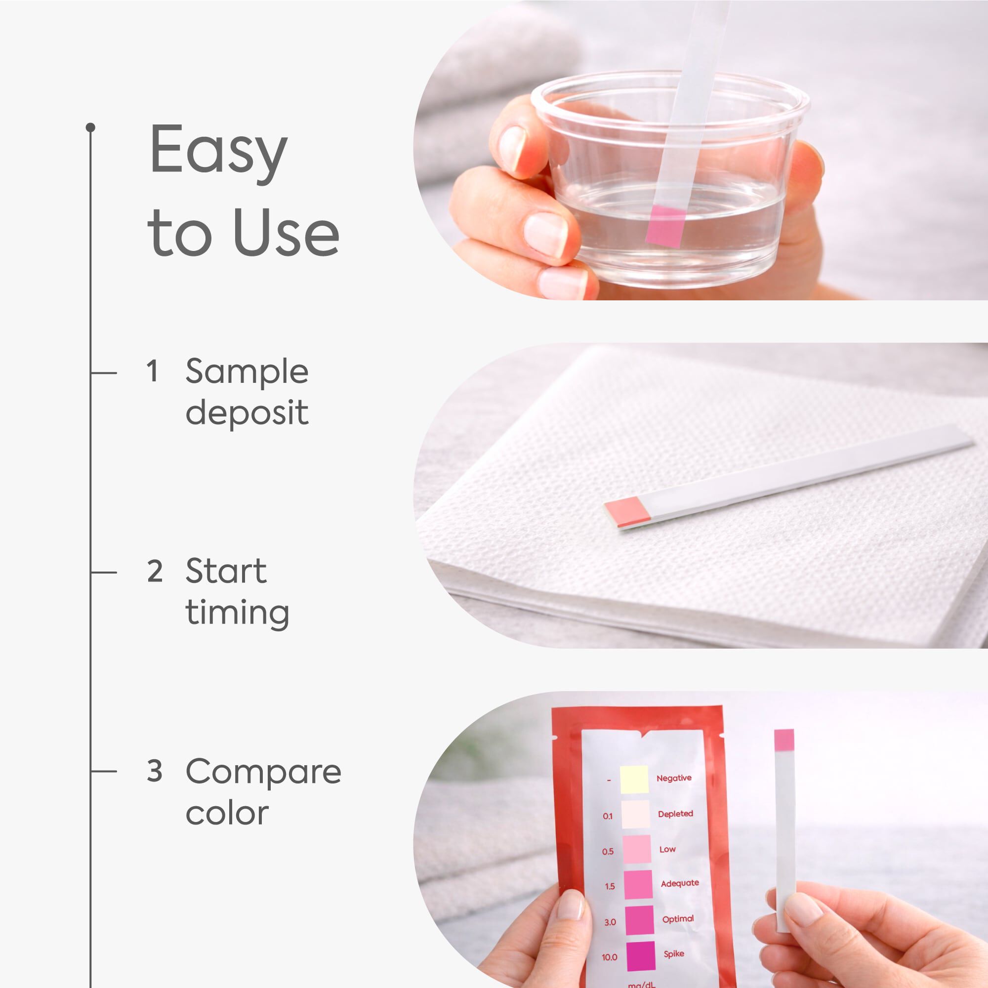 Diagnox Nitric Oxide Saliva Test Strips, At-Home Test for Wellness, Cardiovascular, and Men's Health, 30 ct., , large