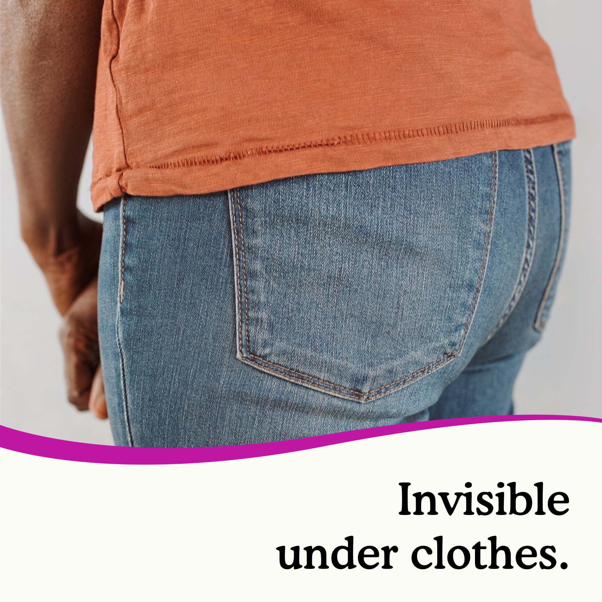 Because Booster Pads for Bladder Control Underwear, 20 ct., , large