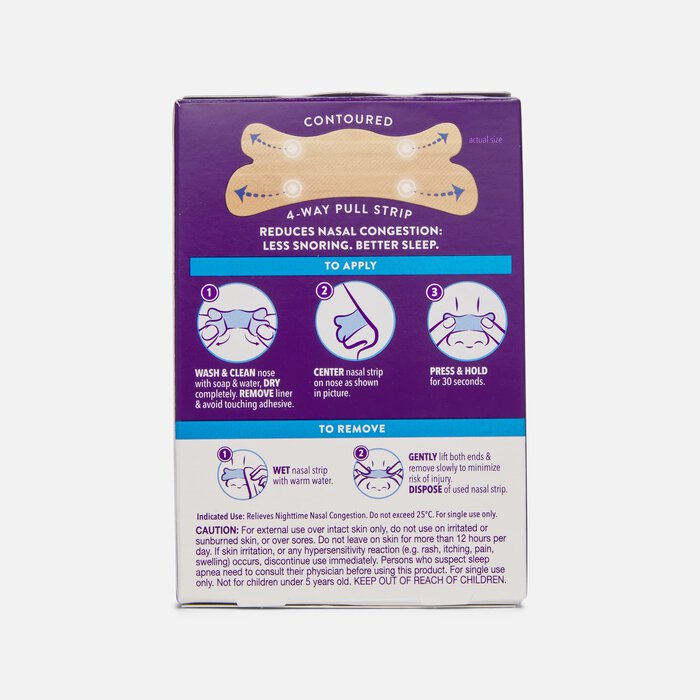 Vicks ZzzQuil Sleep Ultra Nasal Strips, Tan, 26 ct., Tan, large