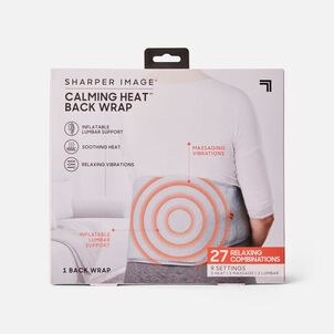 Sharper Image Calming Heat Back Wrap