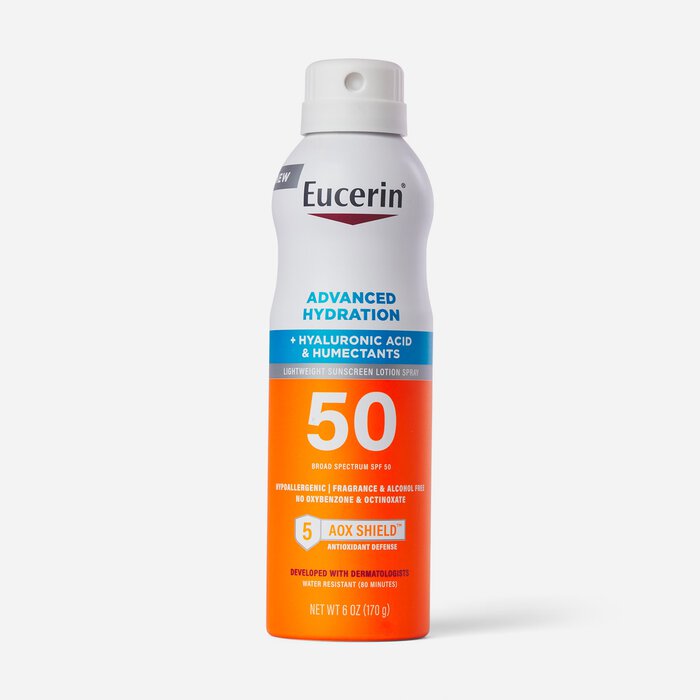 Eucerin Sun Advanced Hydration Spray - SPF 50, 6 oz., , large
